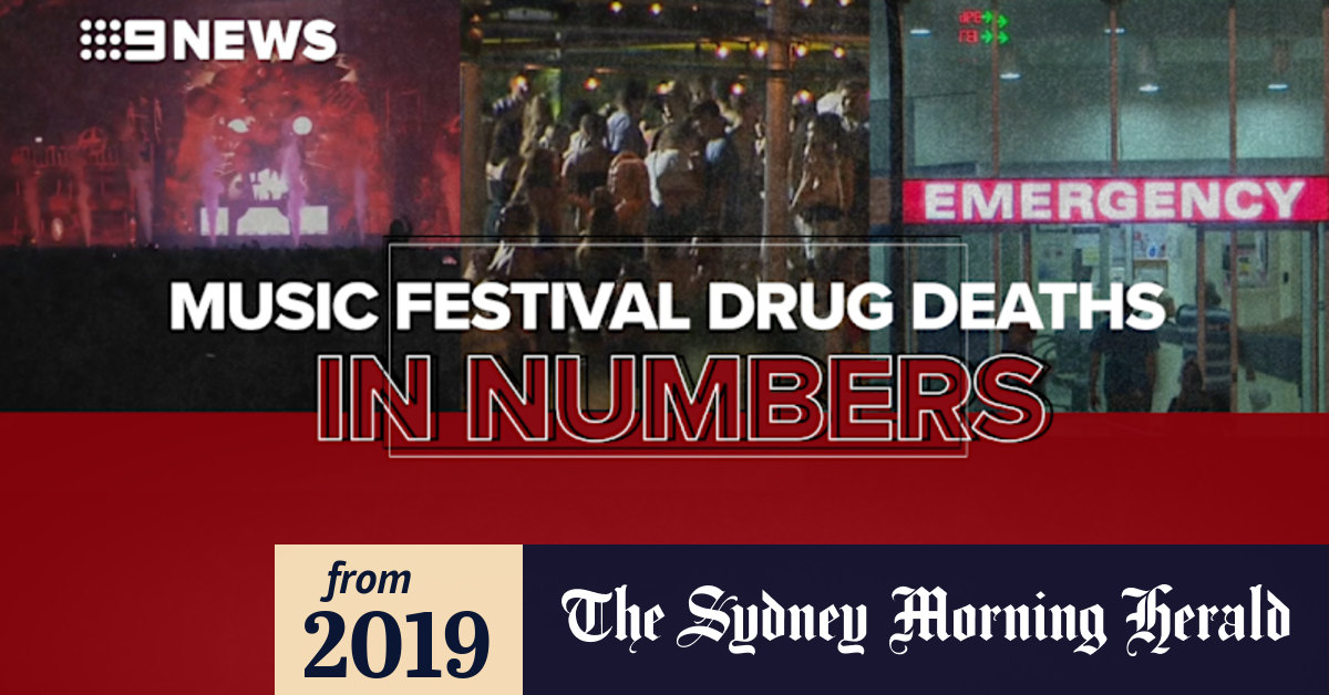 Video Music festival drug deaths in numbers
